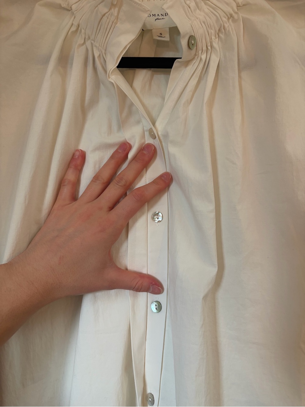 Pomander Place White Rae Blouse - Picture 6 of 11